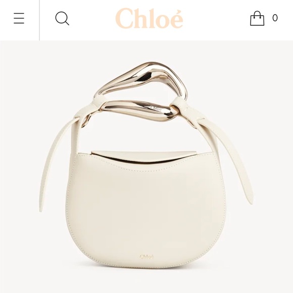 ✨ CHLOE kiss Leather Crossbody Bag - Picture 2 of 16